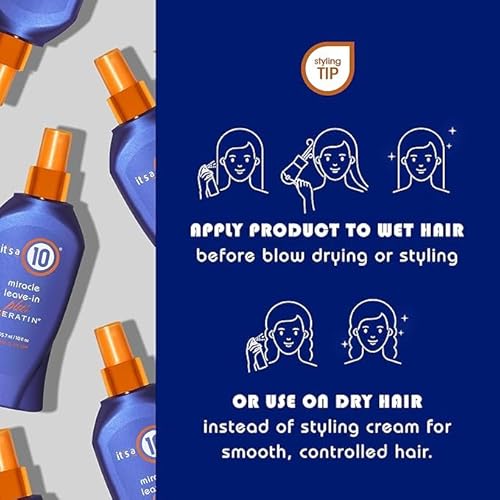 It's A 10 Miracle Leave-In Plus Keratin - 10 Oz - Image 3