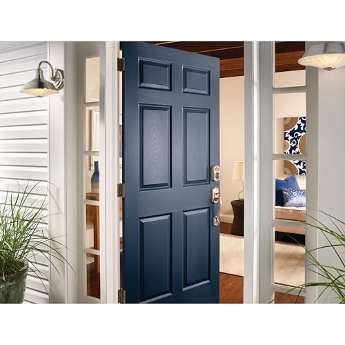Schlage BE365 V CAM 619 Camelot Keypad Deadbolt - Satin Nickel - Image 6