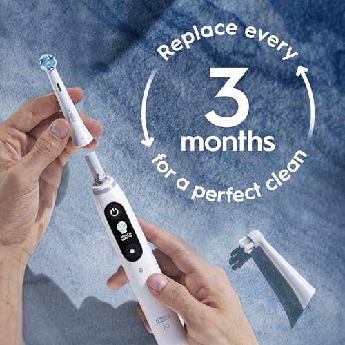 Oral-B iO Series Replacement Brush Heads, 2 Count - White - Image 6