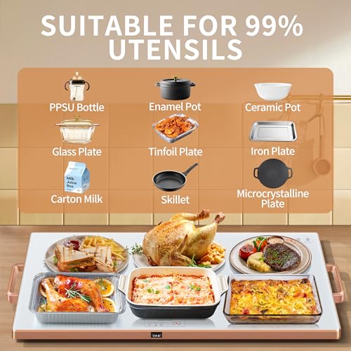 Wanish Electric Warming Tray XXL (32”x18”) - Image 4