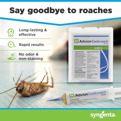 Advion Cockroach Gel Bait – Highly Effective Pest Control for German and American Roaches - Image 2
