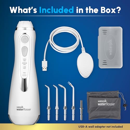 Waterpik Cordless Advanced 2.0 Water Flosser - White WP-580 - Image 4