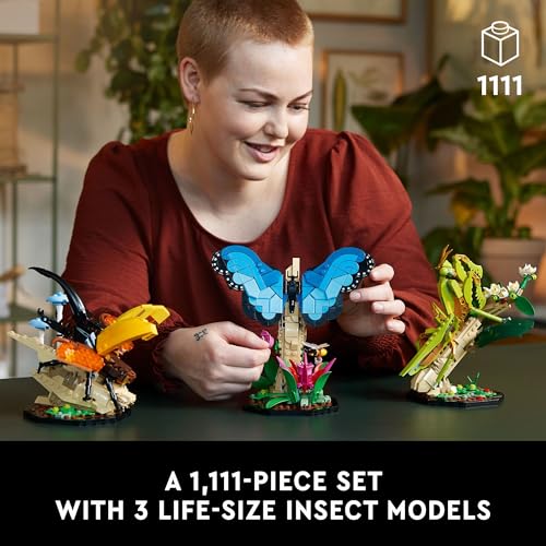 LEGO Ideas The Insect Collection - Collectible Model Building Kit for Adults - Image 2