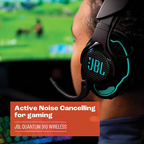 JBL Quantum 910 - Wireless Over-Ear Gaming Headset with Head Tracking - Image 2