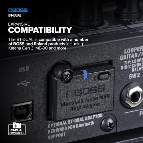 Boss BT-Dual Bluetooth Audio MIDI Dual Adapter - Image 3