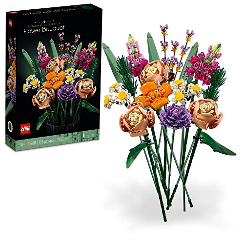 LEGO Icons Flower Bouquet Building Set - 10280