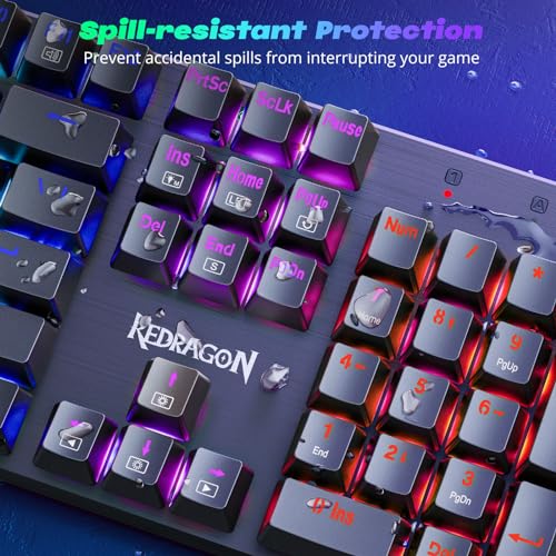 Redragon K671 Mechanical Gaming Keyboard - Wired with 11 Backlit Modes - Image 8