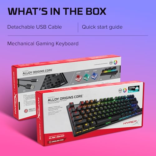 HyperX Alloy Origins Core - Compact RGB Gaming Keyboard - Image 10