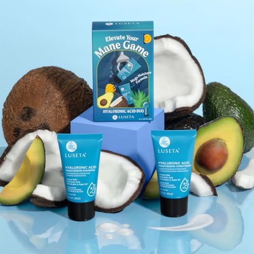 Luseta Hyaluronic Acid Moisturizing Haircare Set for Dry & Damaged Hair - Image 6