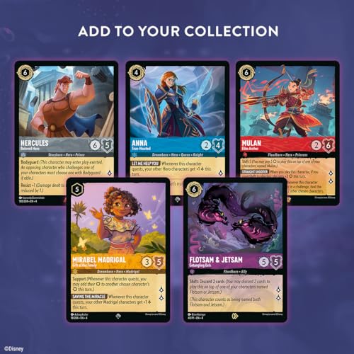 Disney Lorcana: Ursula's Return Booster Pack Display - 24 Packs of Collectible Cards - Image 3