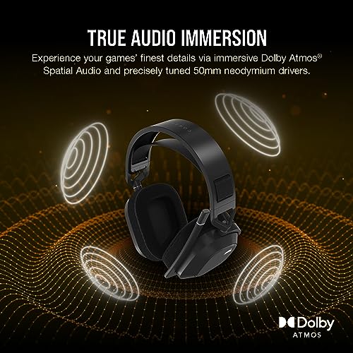 Corsair HS80 MAX Wireless Gaming Headset – Steel Gray - Image 5