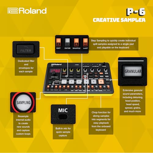 Roland AIRA Compact P-6 Creative Sampler - Image 3