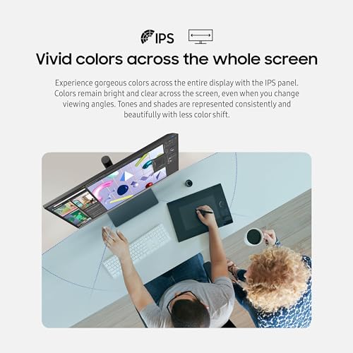 Samsung 27-Inch S43GC Series Business Monitor (100Hz, IPS, AMD FreeSync) - Image 3