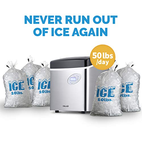 NewAir Portable Ice Maker - 50 lb., 3 Ice Sizes, Self-Cleaning - Image 2