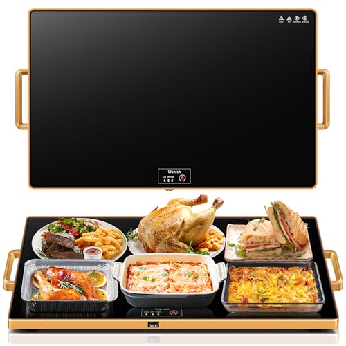 Wanish Electric XXL Warming Tray with Thermostat