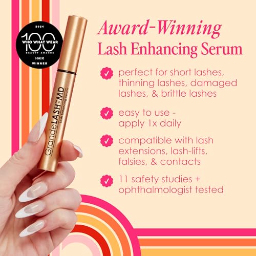 GrandeLASH-MD Lash Enhancing Serum - 6-Week Starter Supply - Image 3