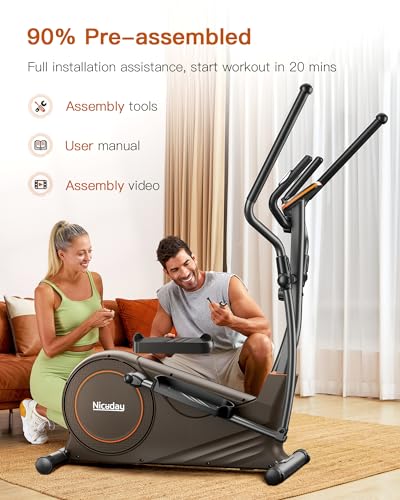 Niceday Home Elliptical Machine with Quiet Magnetic Drive - Image 6
