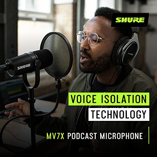 Shure MV7X Microphone - XLR Pro Quality Dynamic Mic - Image 6