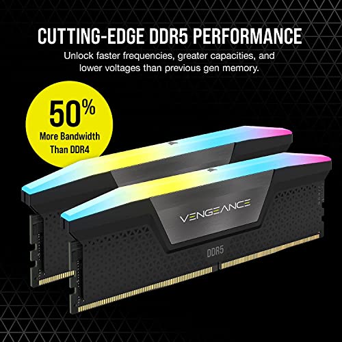 CORSAIR VENGEANCE RGB DDR5 RAM 32GB 6400MHz - Image 3