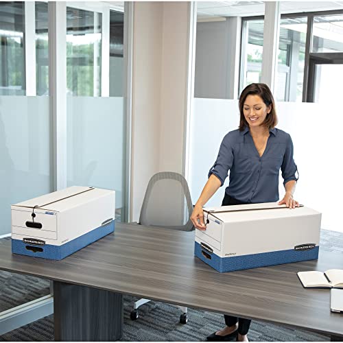 Bankers Box Medium-Duty Storage Boxes with FastFold (Case of 12) - Image 7