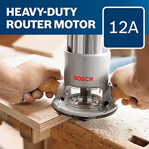 BOSCH 1617EVS Fixed-Base Router - 2.25 HP Variable Speed Motor - Image 6