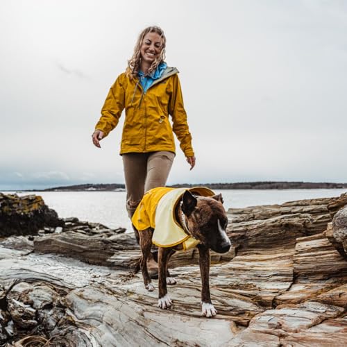 Ruffwear Sun Shower Dog Raincoat – XL, Hibiscus Pink - Image 11