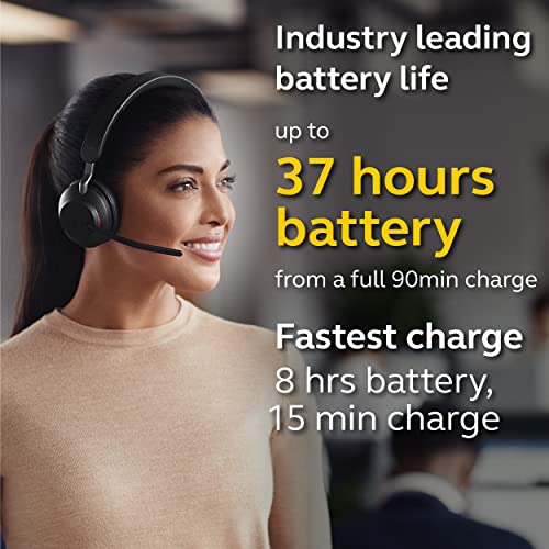 Jabra Evolve2 65 Wireless Headphones with 37-Hour Battery Life - Image 5