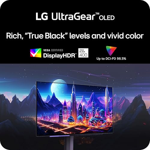 LG 27-inch 240Hz OLED Gaming Monitor with NVIDIA G-Sync & AMD FreeSync - Image 4