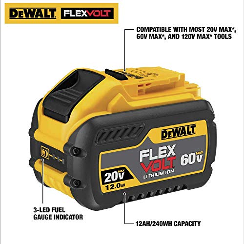 DEWALT FLEXVOLT 12.0-Ah Battery - Maximum Runtime and Versatile Compatibility - Image 2