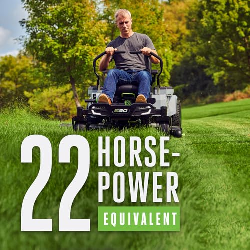 EGO Power+ 42" Electric Riding Lawn Mower with Zero Turn Radius - Image 3