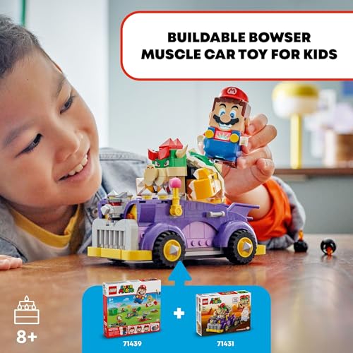 LEGO Super Mario Bowser’s Muscle Car Expansion Set, Ages 8+ - Image 2
