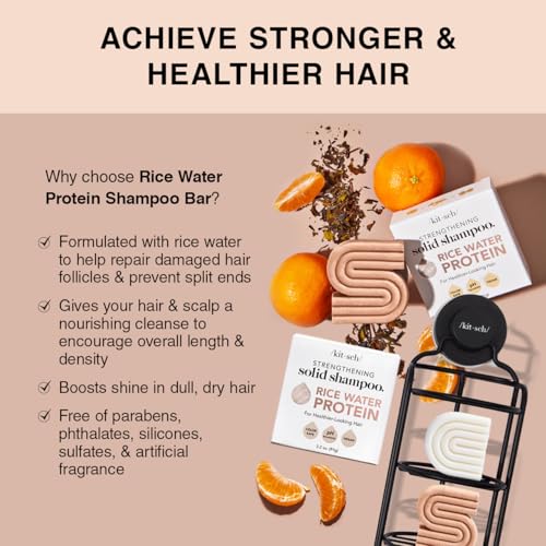 Kitsch Rice Water Shampoo & Conditioner Set - Sustainable Beauty for Healthy Hair - Image 3