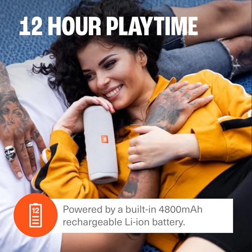 JBL FLIP 5: Waterproof Portable Bluetooth Speaker - Black - Image 4