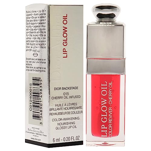 Dior Cherry Lip Glow Oil - Nourishing Glossy Finish - Image 3