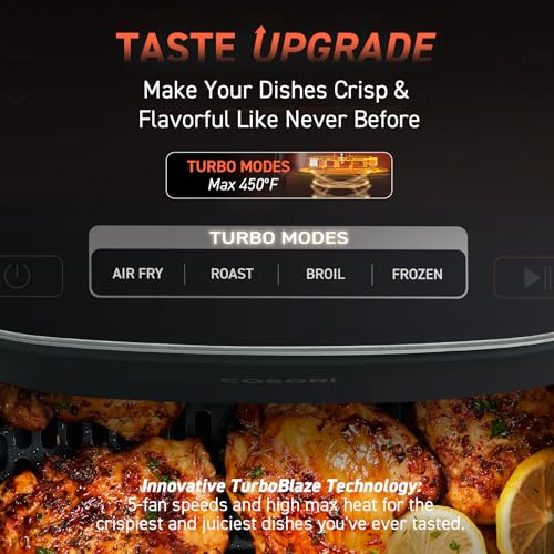COSORI 9-in-1 Air Fryer with TurboBlaze Technology, Large 6-Qt - Image 2