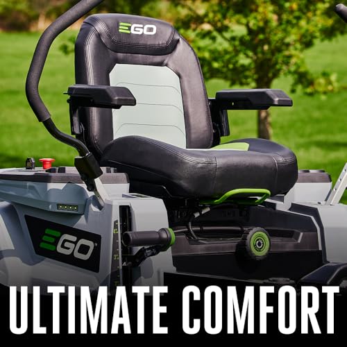EGO Power+ 42" Electric Riding Lawn Mower with Zero Turn Radius - Image 2