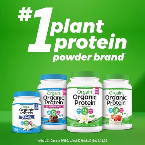 Orgain Organic Simple Vegan Protein Powder, Vanilla - 20g Plant Based Protein - Image 7
