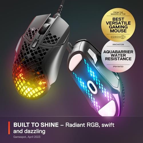 SteelSeries Aerox 5 Ultra-lightweight RGB Gaming Mouse - Image 2