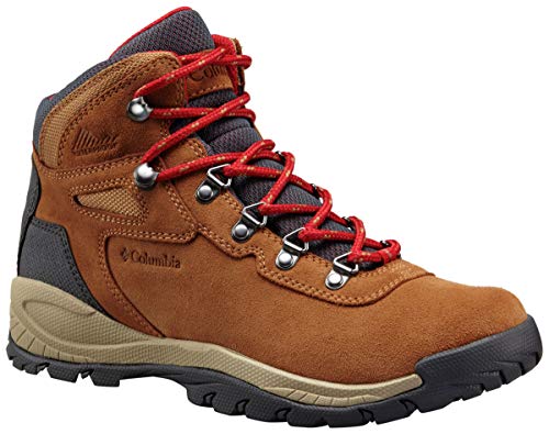 Columbia Women's Waterproof Hiking Boots - Elk/Mountain Red - Image 8