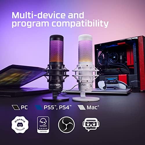 HyperX QuadCast S RGB Microphone for PC, PS5, Mac, and More - Image 6
