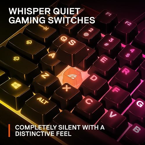 SteelSeries Apex 3 TKL RGB Gaming Keyboard - Tenkeyless Design - Image 4