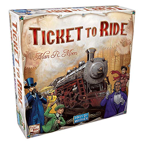 Ticket to Ride Board Game - A Classic Adventure for All Ages!