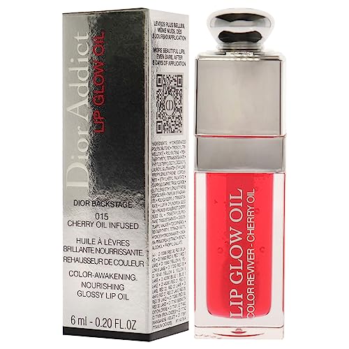 Dior Cherry Lip Glow Oil - Nourishing Glossy Finish - Image 5