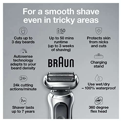 Braun Series 7 Flex Electric Razor for Men - Image 3