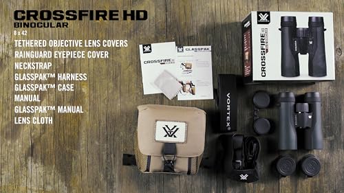 Vortex Optics Crossfire HD 8x42 Binoculars - Precision Clarity and Durability - Image 6