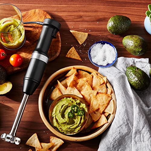 KitchenAid Variable Speed Corded Hand Blender KHBV53, Matte Black - Image 6