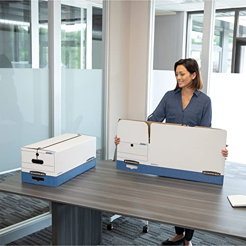 Bankers Box Medium-Duty Storage Boxes with FastFold (Case of 12) - Image 3