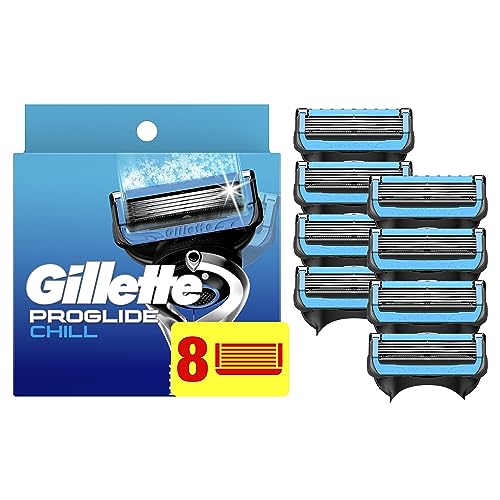 Gillette ProGlide Chill Razor Refills - 8 Blades