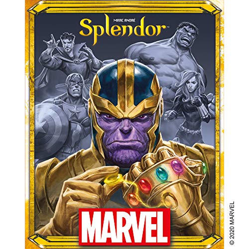 Marvel Splendor Board Game - Strategy Fun for All Ages!