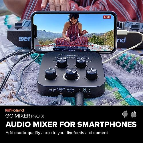 Roland GO:MIXER PRO-X Compact Audio Mixer for Creators - Image 5
